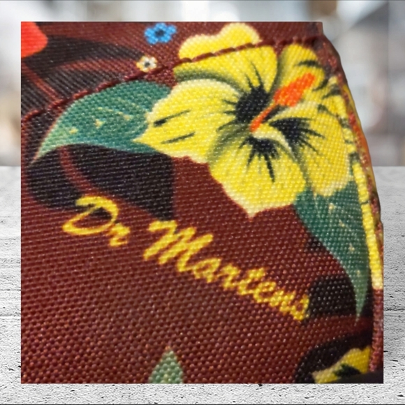 Dr martens Hawaiian punk T canvas boots size 9 - Picture 4 of 13